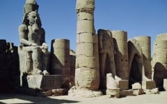 Temple of Luxor. Bridgeman Images via AFP
