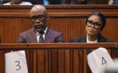 Vusimuzi “Cat” Matlala and Tsakani Matlala appear at Johannesburg High Court. Gallo Images/Sharon Seretlo