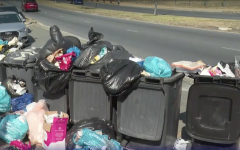 Overflowing bins