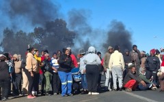 Ratanda Protest. Bafedile Moerane/eNCA
