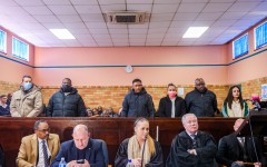 Julius Mkhwanazi and his co-accused. OJ Koloti/Gallo Images