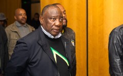 ANC president Cyril Ramaphosa is in the North West. X/@MYANC