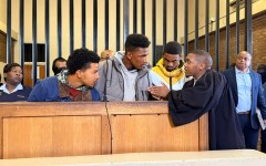 Regan Collis, Jamal Meyer and Elvino Crafford all deny involvement in the deadly Reiger Park shooting.