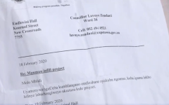 New Crossroads residents say they were issued with these letters in 2020 after their applications for housing were approved in 2016. 