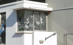 A security booth at the CPUT campus.