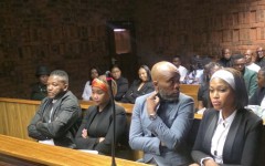 Vusimuzi “Cat” Matlala and his co-accused. eNCA