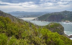 View of the Heads and Knysna River from Featherbed Nature Reserve, Knysna. Frank Fell/robertharding via AFP