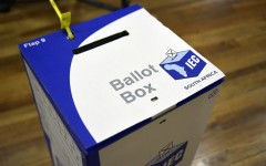 An IEC ballot box for the elections. GettyImages/Nigel Jared