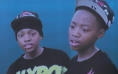 Twin brothers Bonolo and Bohlale Makena.