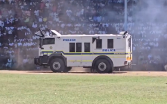 Police officers taking part in the festive season campaign. X/@SAPoliceService