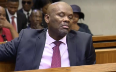 Former police deputy commissioner Shadrack Sibiya at the Randburg Magistrate's Court 