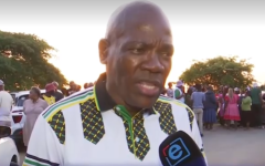 The regional convenor Thabani Nyawose
