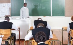 File: A teacher supervising an exam. Gallo Images/BFG Images