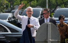 Apple CEO Tim Cook is visiting Indonesia