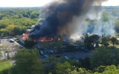 Police said the gunman set the church alight after opening fire with an assault rifle during a Sunday service