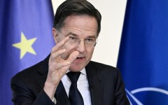NATO chief Mark Rutte in Berlin