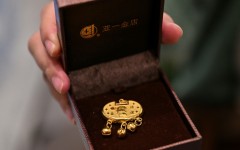 Chinese families traditionally purchase gold to mark special occasions like births and weddings