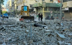 Heavy strikes have rocked Beirut