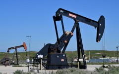 The US crude oil benchmark, WTI, fell more than 10%