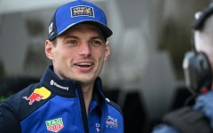 Max Verstappen arrives at the paddock ahead of the Formula One Chinese Grand Prix in Shanghai