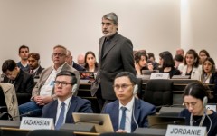 Iranian ambassador Ali Bahreini said Tehran would not submit to coercion or intimidation