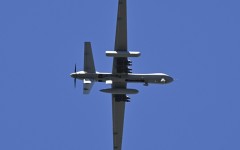 A US military MQ-9 Reaper drone, the type being used in Nigeria, according to the country's army