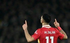Mohamed Salah is third on Liverpool's all-time list of goalscorers, with 255 goals