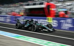 Mercedes' George Russell was fastest in the first practice for the Japanese Grand Prix