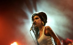 British singer Amy Winehouse pictured during a 2007 concert in France