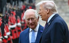 Charles, 77, showcased his diplomatic skills during Trump's state visit to Britain last September