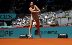 Aryna Sabalenka saw off Naomi Osaka to reach the Madrid Open quarter-finals in an entertaining battle on Monday