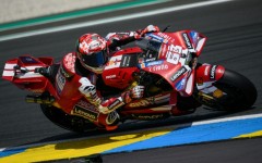 Francesco Bagnaia took his first pole position of the season