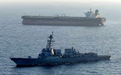 Both the US navy and and Iran are maintaining their respective blockades, restricting shipping trying to go into and out of the Gulf