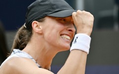 Iga Swiatek reached her first semi-final of the season by reaching the last four of the Italian Open