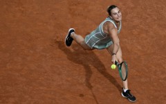 Aryna Sabalenka crashed out of the Italian Open against Sorana Cirstea in the third round