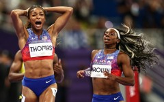 Olympic 200m champion Gabby Thomas says Athlos can inspire young women to take up the sport