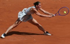 Ukraine's Marta Kostyuk said a Russian missile landed close to her family home