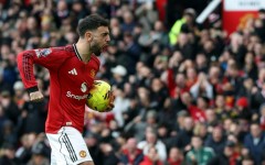 Manchester United captain Bruno Fernandes