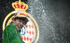 Kimi Antonelli after his fifth win of the season at Monaco