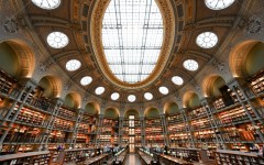 The National Library of France was among the institutions stolen from