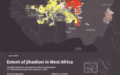 Extent of jihadism in West Africa