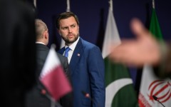 The talks in Switzerland aim to bring an end to the Middle East war