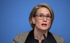 Andrea Maechler, the current Deputy General Manager of the Bank of International Settlements, taken in December 2022, when she was a member of the governing board of the Swiss National Bank