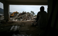Entire buildings have been pulverized by the powerful quakes that struck Venezuela last week