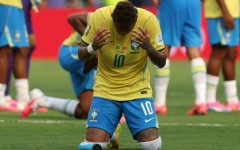 Neymar's late penalty could not prevent Brazil going out of the World Cup to Norway on Sunday