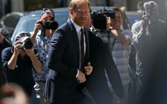 Britain's Prince Harry lost his joint case with Elton John and others against the Daily Mail's publisher accusing the UK tabloid of unlawful information gathering