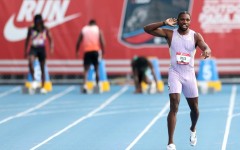 Noah Lyles won the men's 100m at the US athletics championships in a season-leading 9.79sec