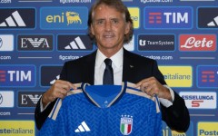 Newly appointed Italy head coach Roberto Mancini