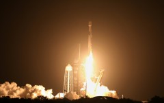 The upper stage of a SpaceX Falcon 9 rocket is expected to crash into the Moon, in a collision that will leave behind a crater on the lunar surface