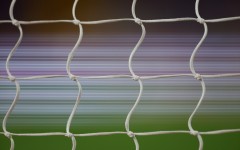 In a mishap that went viral, Jacy Maranhao, the captain and defender with the Coritiba club in Brazil's top league, leaped over the pitch perimeter and down an opening to stairs and a tunnel that access the locker rooms